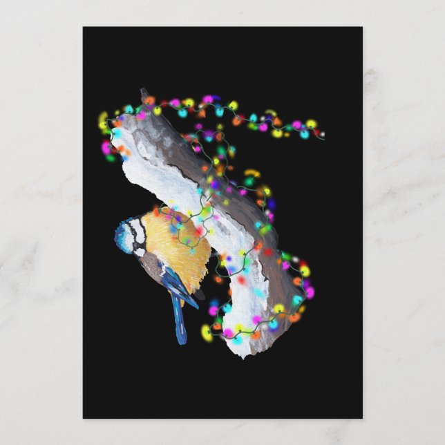 Invitation Twinkle Twinkle Little Tit (Devant)