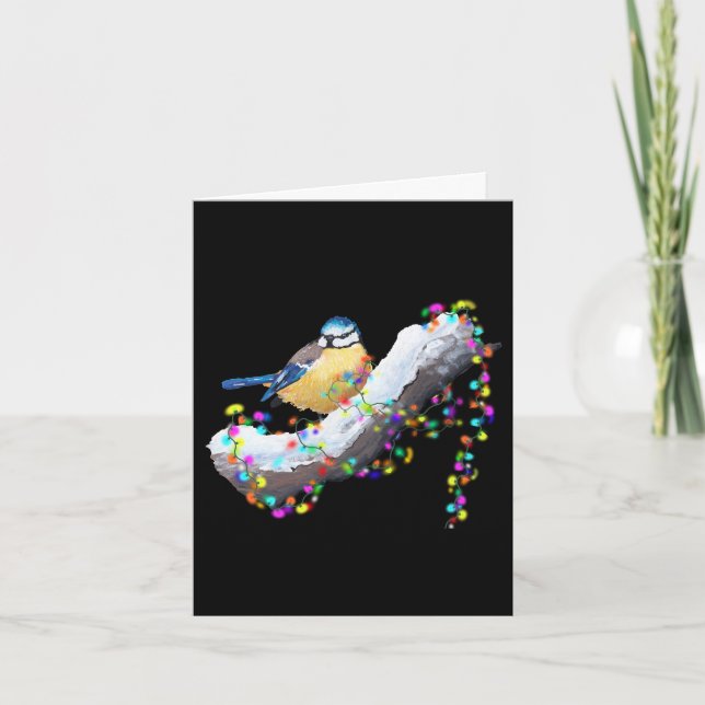 Invitation Twinkle Twinkle Little Tit (Devant)