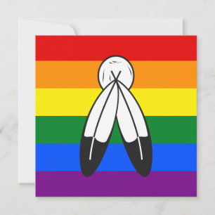 Invitation Two-spirit Pride Flag