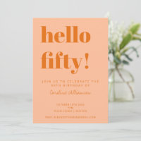 Typographie Gras Anniversaire 50 Ans Moderne Abric