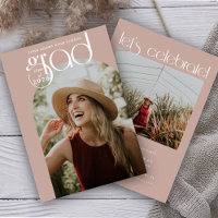 Typographie moderne Dusty Pink 2 Diplôme photo