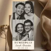 Typographie vintage du code postal Mariage