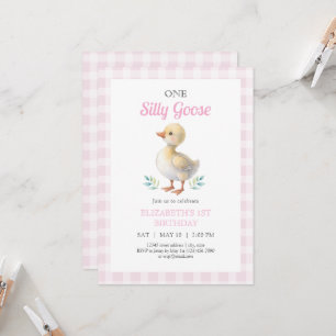 Invitation Un anniversaire de première année pour une fille a