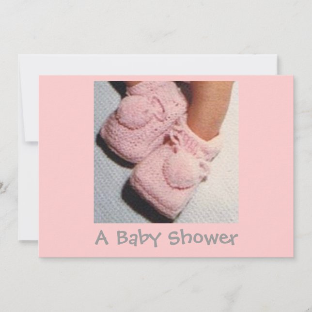 Invitation Un Baby shower (Devant)