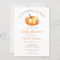 Un Baby shower D'Automne Un Peu Citrouille
