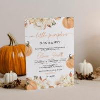Un Baby shower D'Automne Un Peu Citrouille Neutre