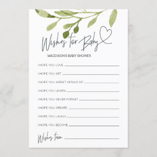 Invitation Un Baby shower Neutre Pour Les Femmes Souhaite Une