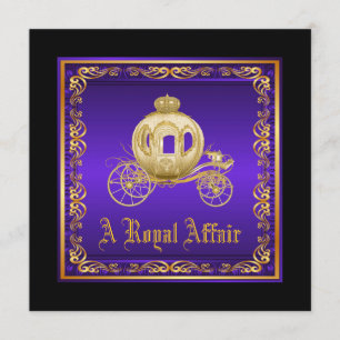 Invitation Un bal des affaires royales