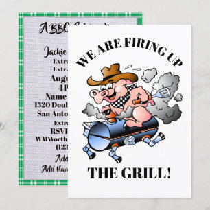 Invitation Un Barbecue