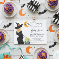 Un bébé prépare de l'eau de sorcière aquarelle per