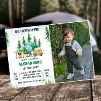 Un Camper Joyeux 1er Anniversaire Photo Camping