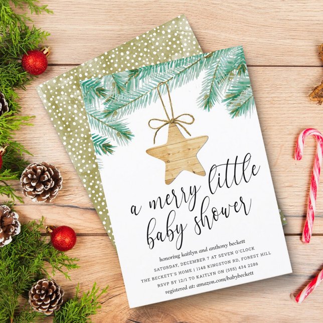 Invitation Un joli petit Baby shower (Créateur téléchargé)