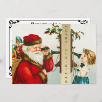 Un joyeux Père Noël par Ellen Clapsaddle