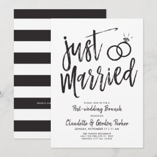 Invitation Un Mariage de la postface de la lettre de script