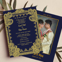 Un Mariage indien hindou en duple avec une image