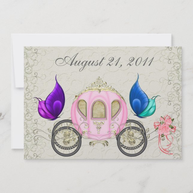 Invitation Un Mariage royal / Gala Party - SRF (Devant)