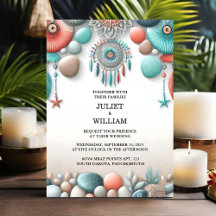 Un Mariage Tribal Aqua Sand Work Stabilisé En Verr