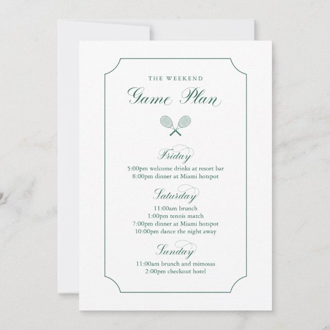 Invitation Un match fait dans le Club de Bachelorette du Ciel (Dos)