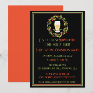 Invitation Un Moment Merveilleux Pour Une Soirée De Noël À La