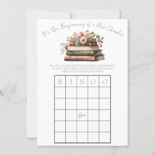 Invitation Un Nouveau Chapitre Commence ! Jeu Fête des mariée