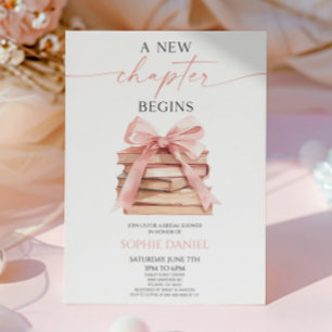 Invitation Un nouveau chapitre commence la Fête des mariées d