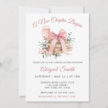 UN NOUVEAU CHAPITRE COMMENCE L'Invitation BRIDAL D