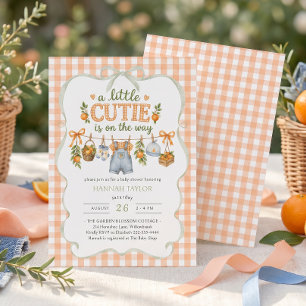 Invitation Un petit amour est en route Baby Shower