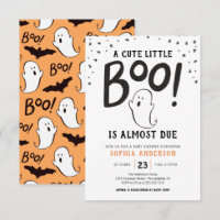 Un petit Baby shower Boo Halloween