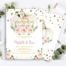 Un Petit Baby shower Citrouille
