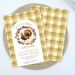 Invitation Un petit Baby shower d'action de grâces en Turquie