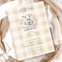 Un Petit Baby shower D'Agneau