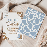 Un petit Baby shower de cowboy