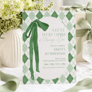 Invitation Un Petit Charme Chanceux Fait Son Premier Invitati