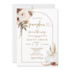 Un petit citrouille est en Baby shower