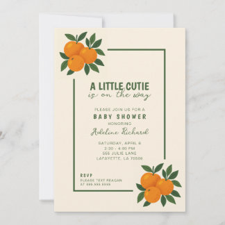 Invitation Un petit truc sur le chemin Baby shower