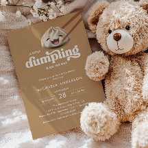 Un Peu De Dumpling Est En Chemin Baby shower