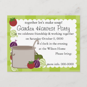 Invitation Un Pot De Soupe