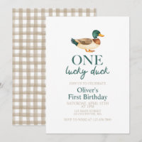 Un premier anniversaire de Lucky Duck