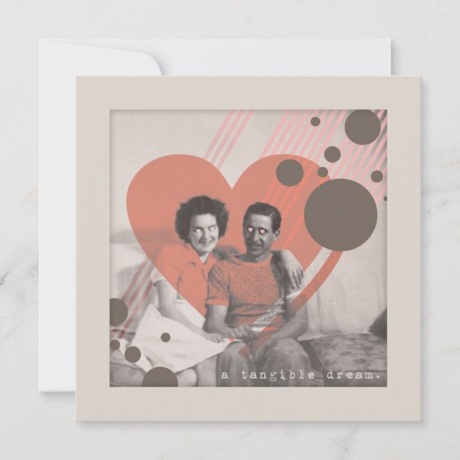 Invitation un rêve tangible (Devant)