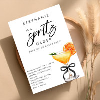 Un Spritz Ancien Cocktail Orange Noir Ruban Annive