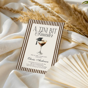 Invitation Un Tini Bit Smarter Espresso Martini Remise de dip