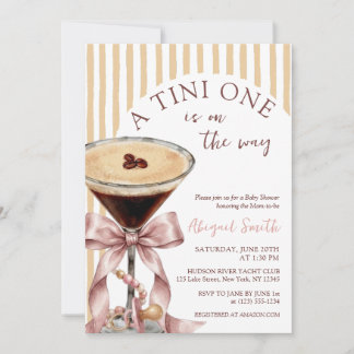 Invitation Un TINI ONE est en route Fêtes de bébé