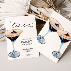 Invitation Un Tini Un Peu Plus Ancien Espresso Martini