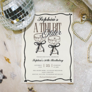 Invitation Un Tini Un Peu Plus Ancien Espresso Martini Annive