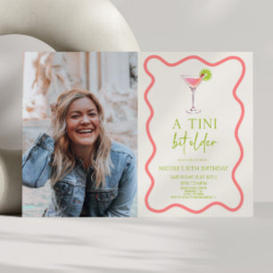 Invitation Un Tini Un Peu Plus Ancien Martini Rose