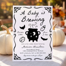 Une Baby Shower Halloween : Un Bébé en Route