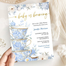 Une Baby Shower "Un Bébé est en Train de Préparer