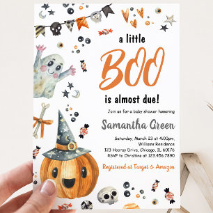 Invitation Une Baby Shower Un Petit Boo