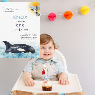 Invitation Une fête d'anniversaire Orque II de folie
