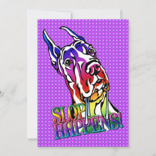 Invitation Une Grande Baisse De Danse Se Produit Lumineux